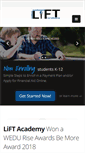Mobile Screenshot of liftacademy.org